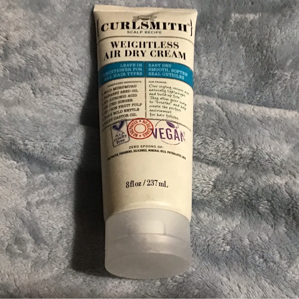 Curlsmith scalp recipe weightless air dry cream leave in conditioner 8 oz new